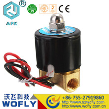 Famous brand AFK Normally closed 1/4 1/8 4mm orifice solenoid valve